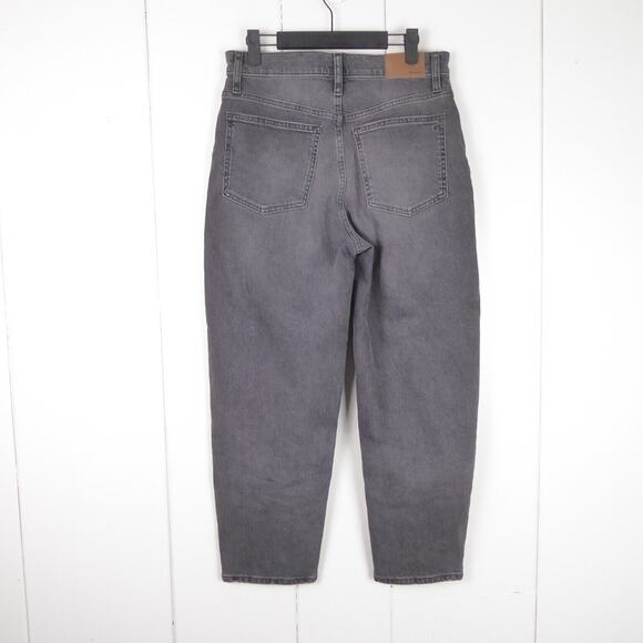 Madewell Jeans Womens SZ 27 Balloon Leg High Rise Cropped Retro 80's Baggy - Picture 8 of 12